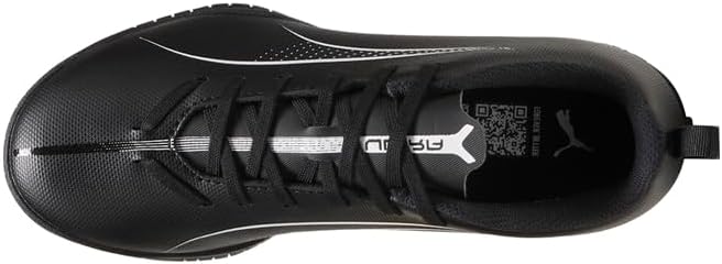 Детские кроссовки Puma Ultra Play Turf Training (для малышей и детей постарше), белый/черный — фото 4