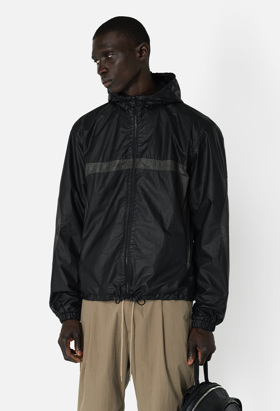 

Кожаный анорак Adapt / Панельный уголь John Elliott, цвет paneled charcoal