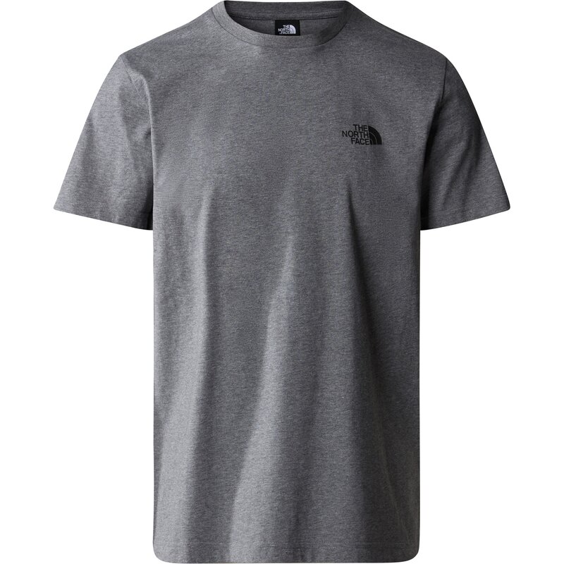 

Футболка ms/s simple dome tee The North Face, серый