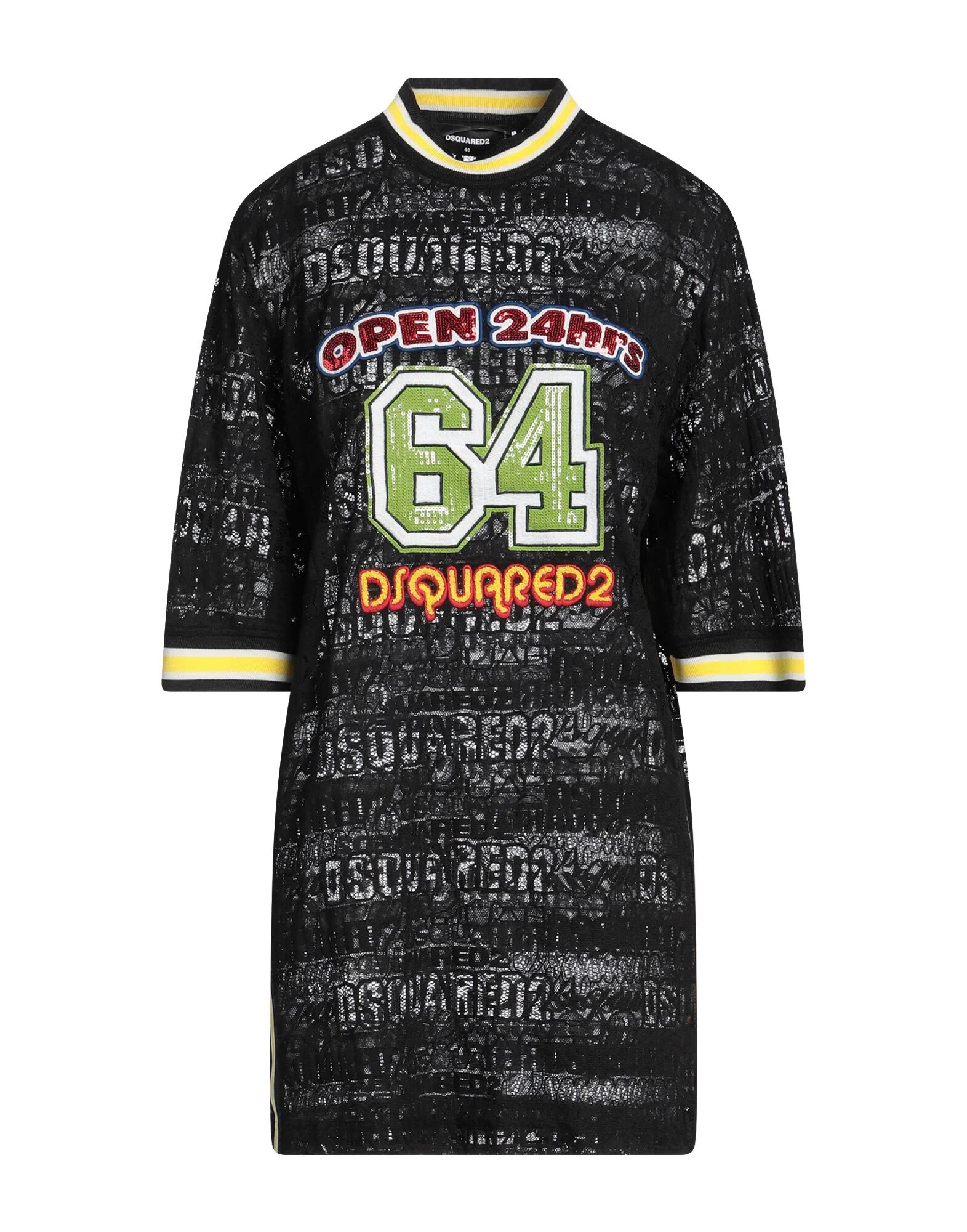 

Мини-платье Dsquared2, слоновая кость