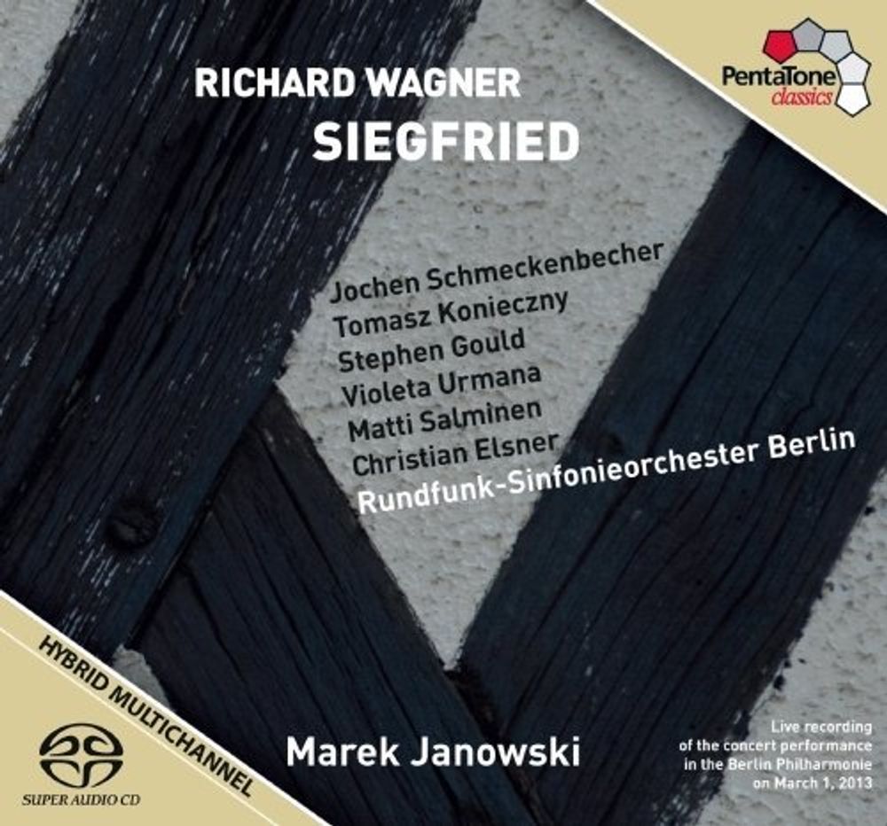 

Диск CD Siegfried [SACD] - Richard Wagner, Marek Janowski, Rundfunk-Sinfonieorchester Berlin