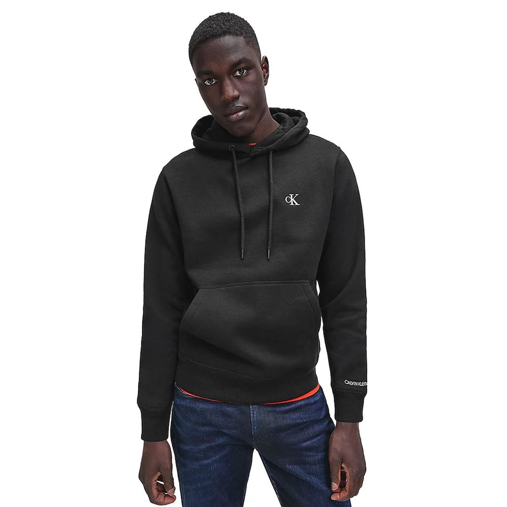 

Черный хлопковый свитер Calvin Klein Jeans