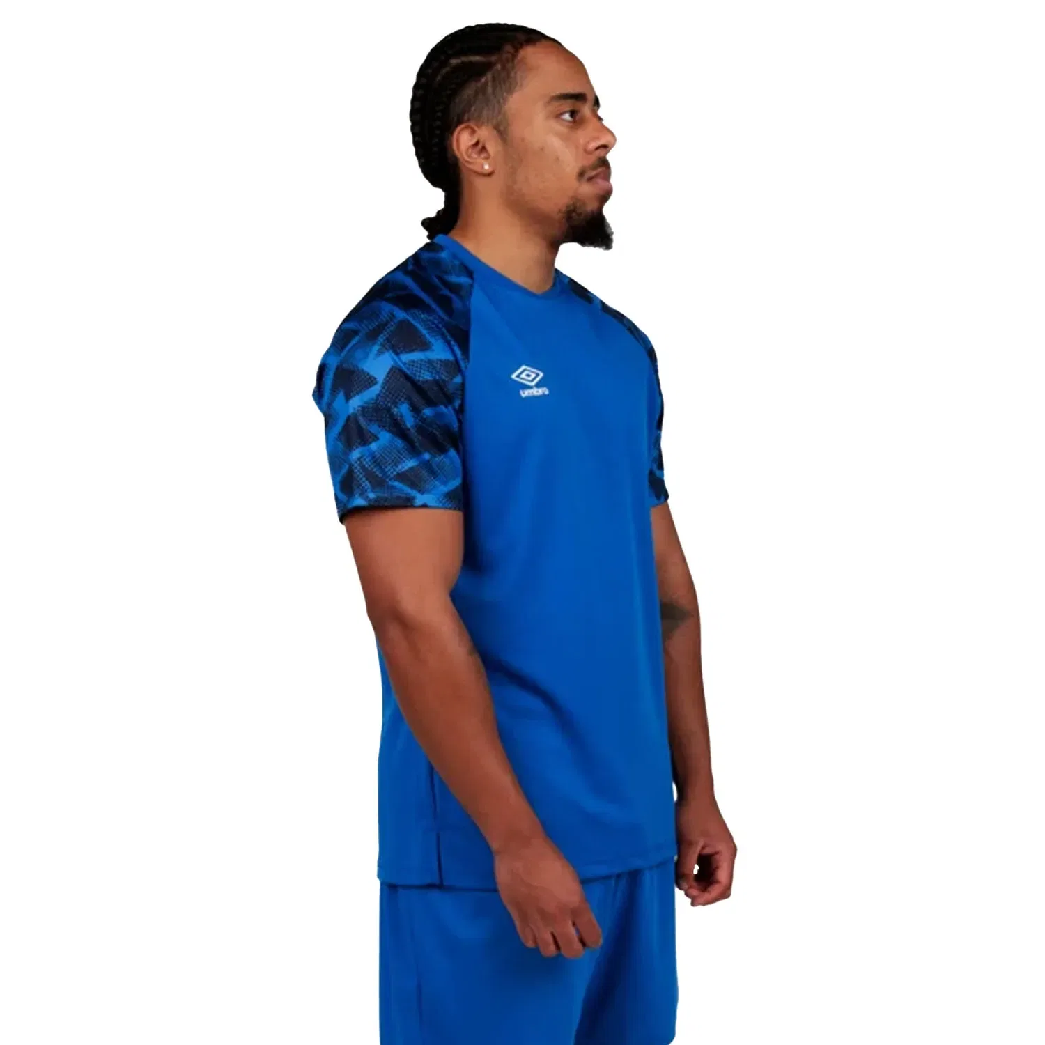 Футболка детская с принтом Umbro, синий