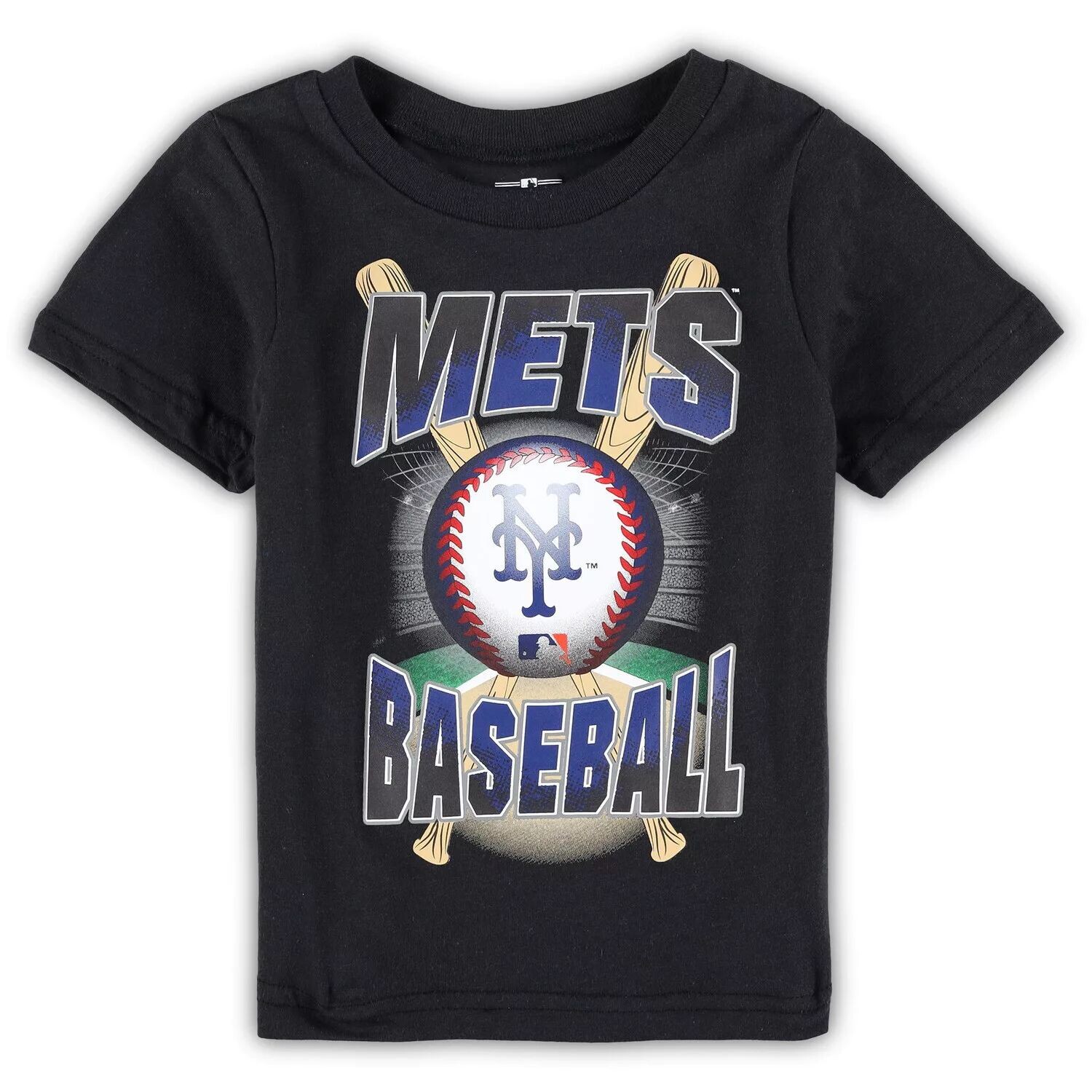 

Черная футболка для малышей New York Mets Special Event Outerstuff, Черный, Черная футболка для малышей New York Mets Special Event Outerstuff