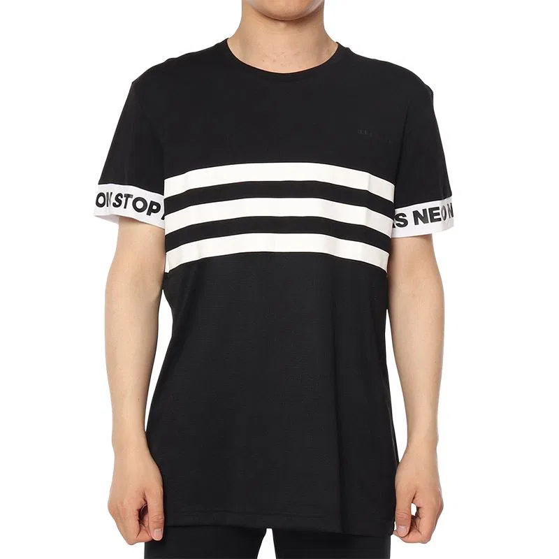 Футболка хлопковая Adidas Neo черная