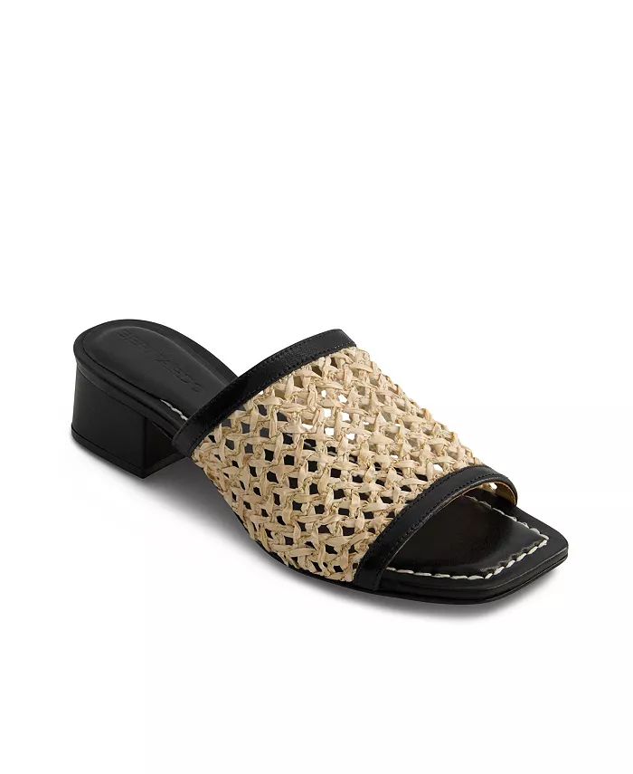 Бернардо Дженн Сандалии на низком каблуке Bernardo Footwear, черный — фото 3