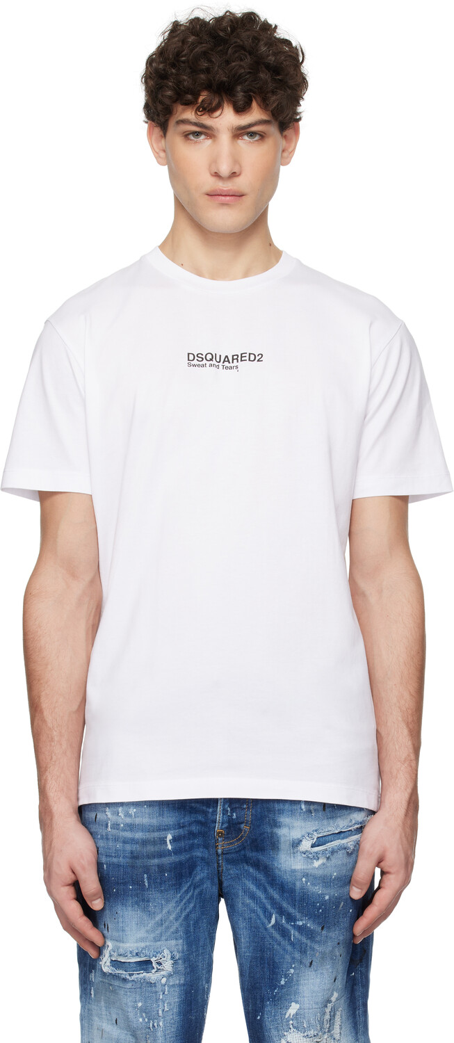 

Футболка Cool Fit Dsquared2, белый