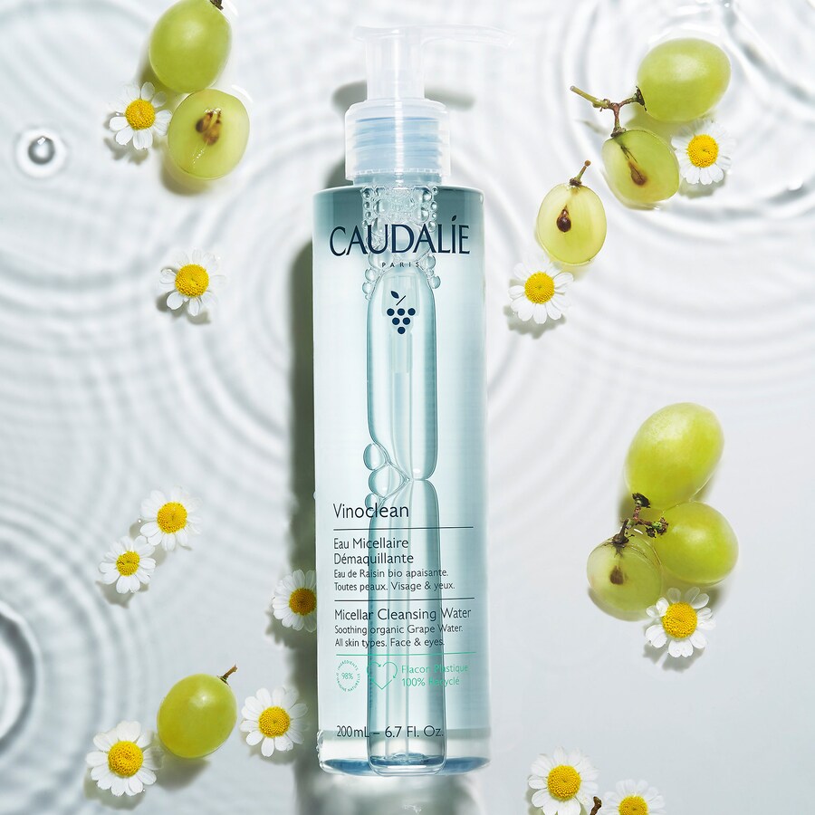 Мицеллярная вода Caudalie — Очищающая Vinoclean, 200 мл — фото 4