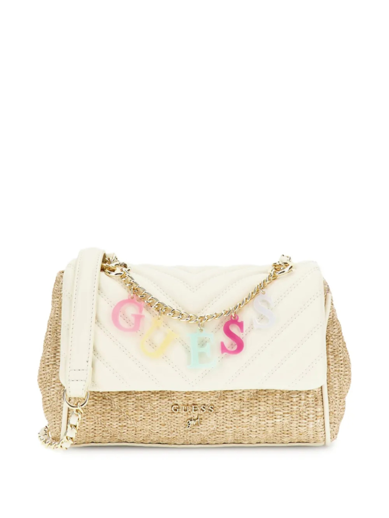 

Сумка через плечо Straw Flap guess kids, нейтральный