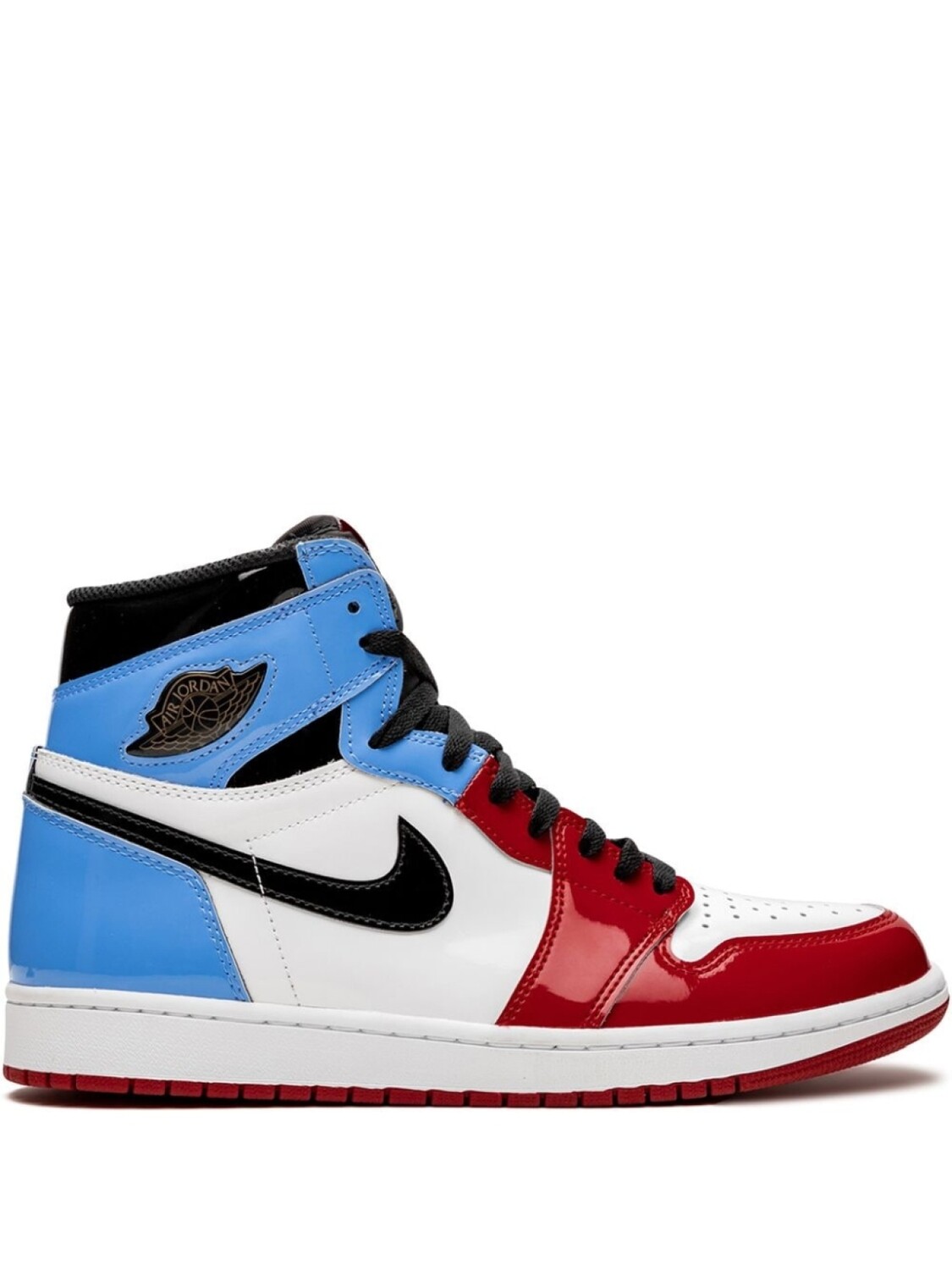 

Кроссовки Air 1 Retro High Les Twin Fearless Jordan, белый