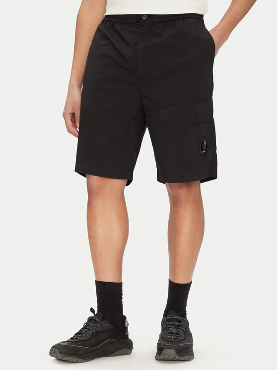 

Шорты свободного кроя из ткани 18CMBE172A006439G C.P. Company, черный