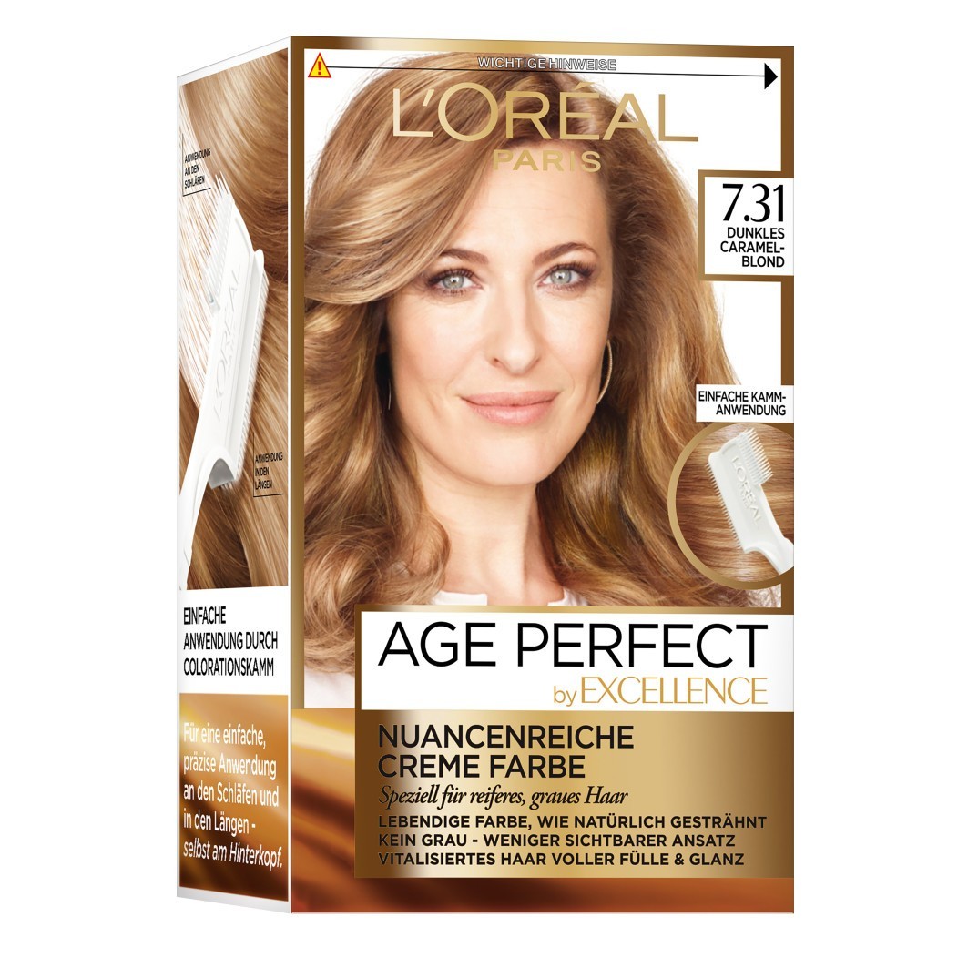 

Краска для волос excellence age perfect Loreal Paris, 7.031, количество 1 шт.