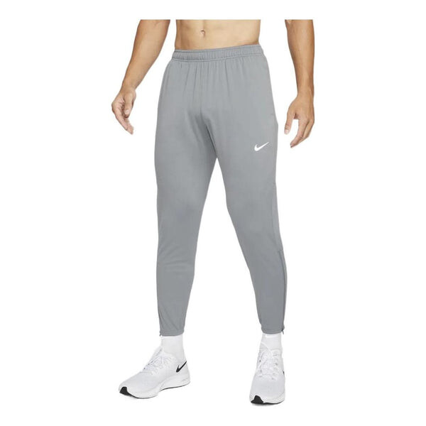 

Брюки men's sports fitness training running knit long pants/trousers gray Nike, серый