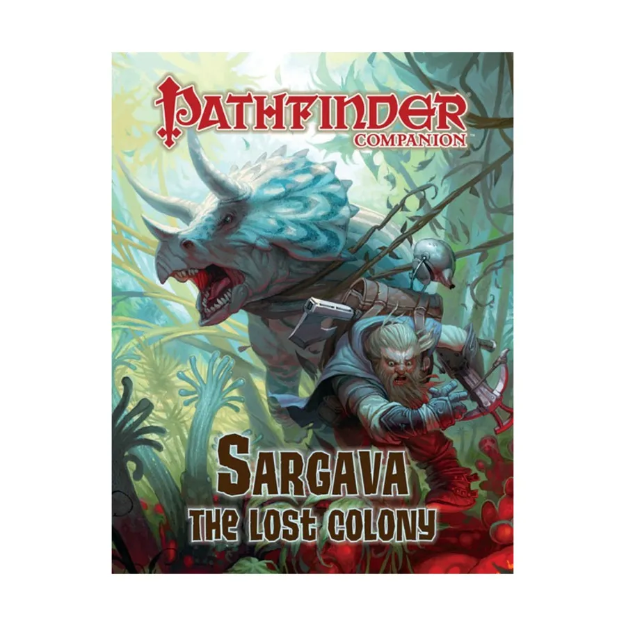 

Sargava - The Lost Colony, Pathfinder Roleplaying Game (1st Edition) - Player Companion - World Books, мягкая обложка