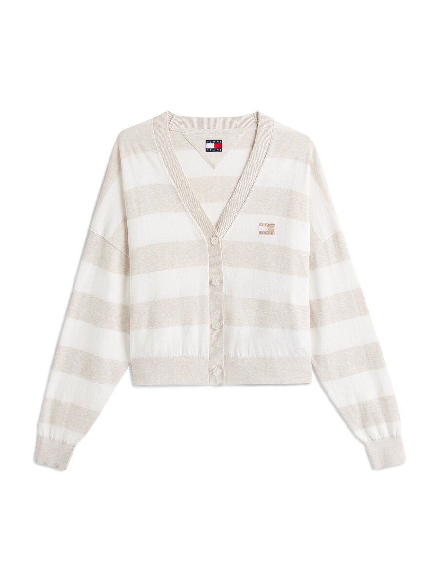 

Вязаный кардиган Tommy Jeans, бежевый