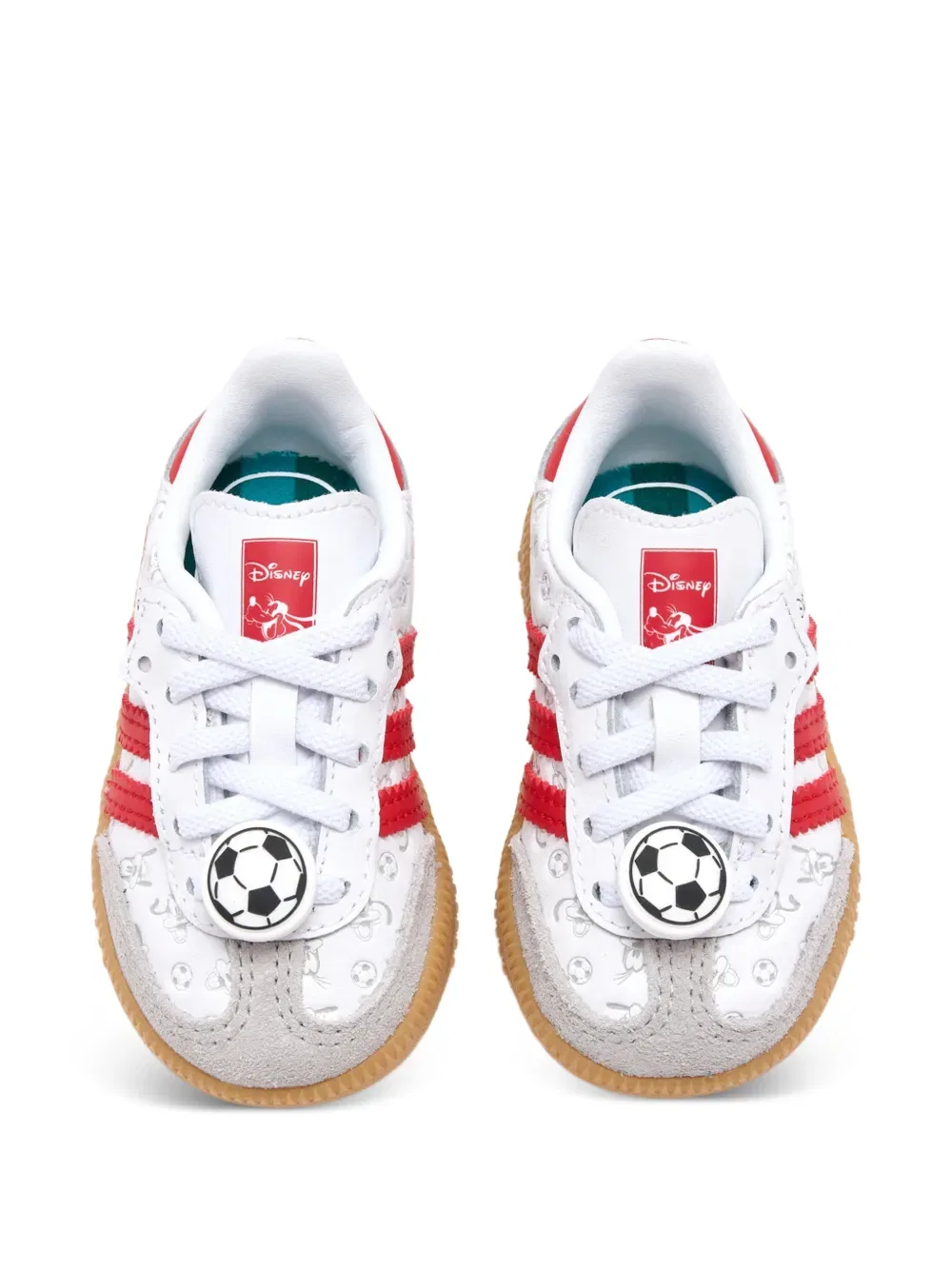 X Disney Samba OG кроссовки Adidas Kids, белый — фото 3