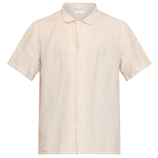 

Льняная рубашка из хлопка с короткими рукавами - рубашка Knowledgecotton Apparel, мультиколор