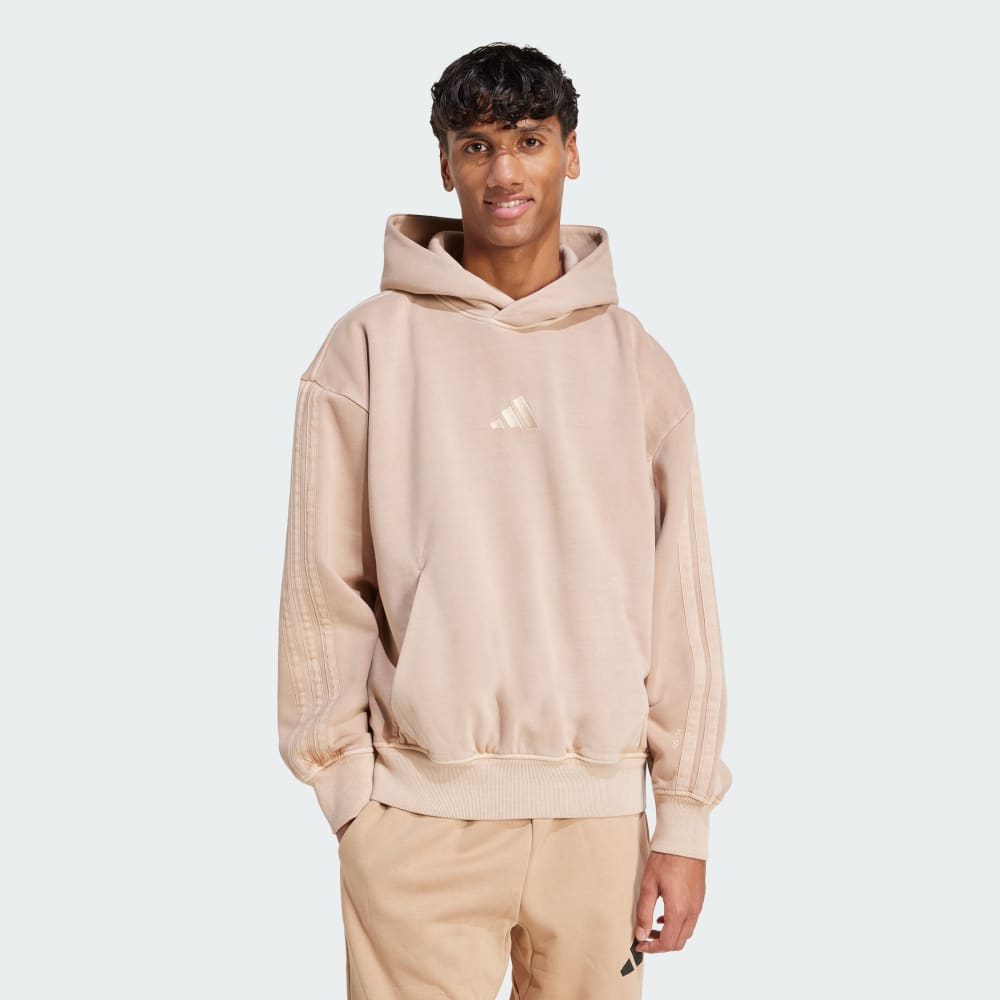 

Худи Adidas ALL SZN Fleece Washed Hoodie, цвет Warm Sandstone