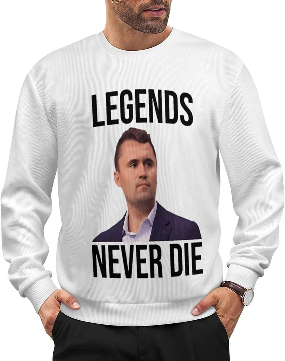 

Свитер Charlie Kirk Unisex CONGIRLBOON