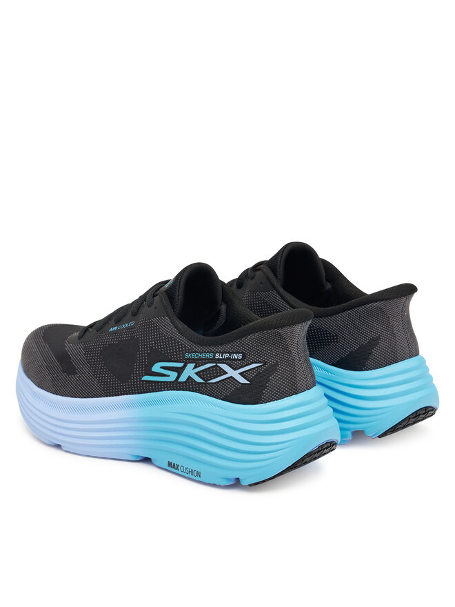 Беговые кроссовки Max Cushioning Endeavour 129473/BKBL Skechers, черный — фото 3