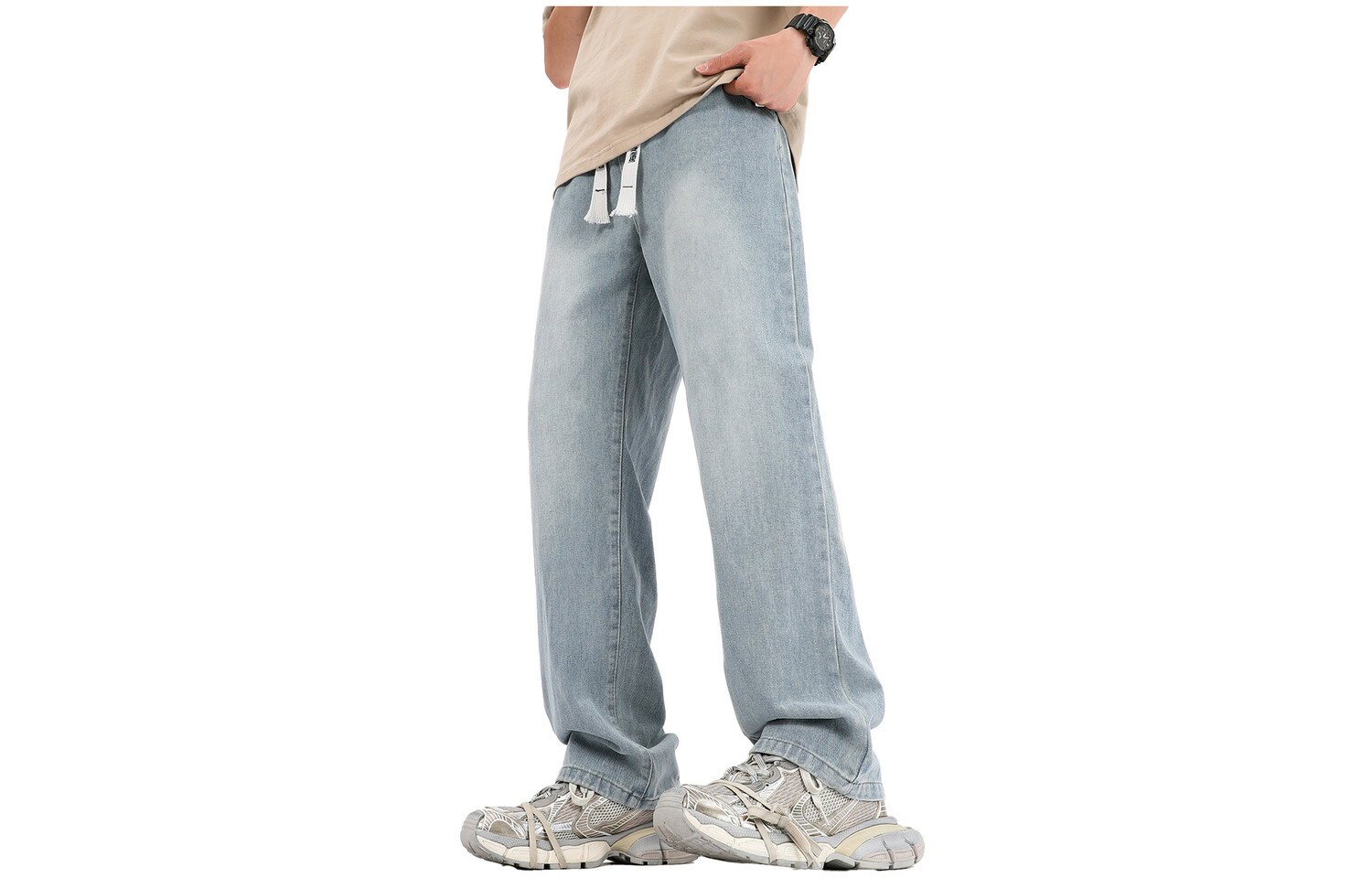 

Джинсы унисекс Urban Authentic, черный