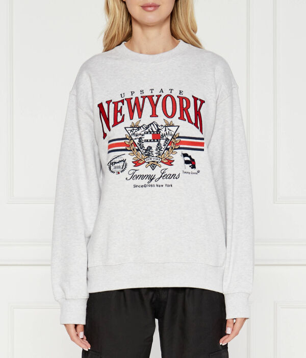 

Толстовка женская Tommy Jeans винтажная, серый