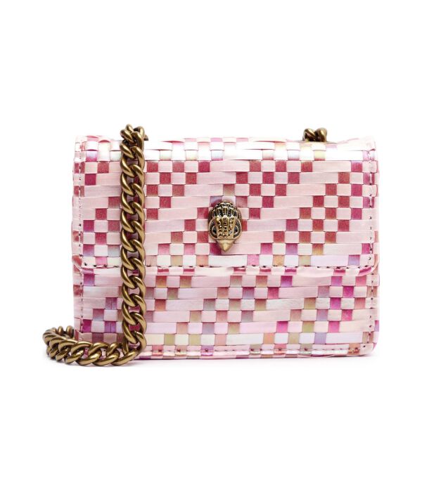 

Сумка через плечо Micro Kensington Kurt Geiger, розовый