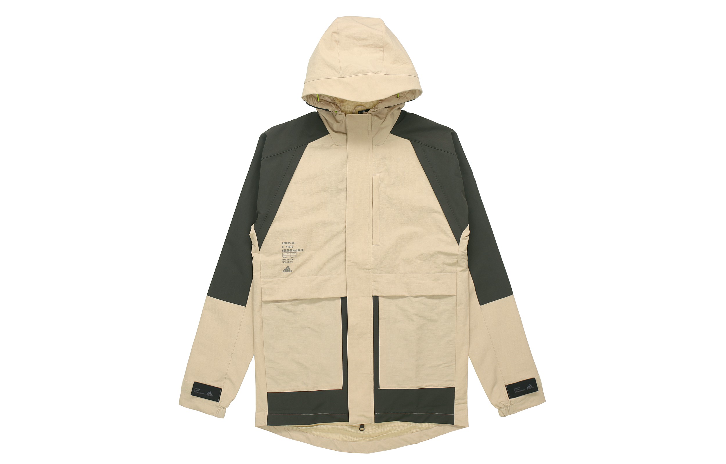 Adidas Куртка TH PARKAR мужская луговая коричневая, Grassland Brown — фото 3