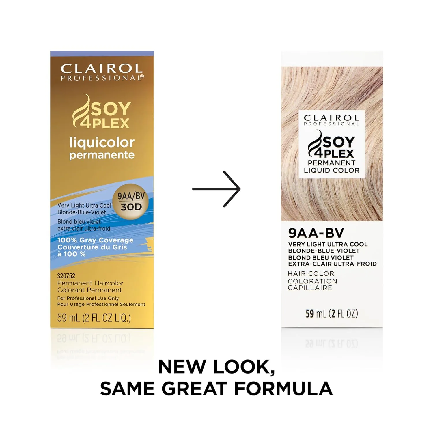 Стойкий цвет волос Clairol Professional Liquicolor для очень светлого блонда/ультратонда с полным закрашиванием седины | Упаковка может отличаться, 9aa-bv Light Blonde Blue — фото 3