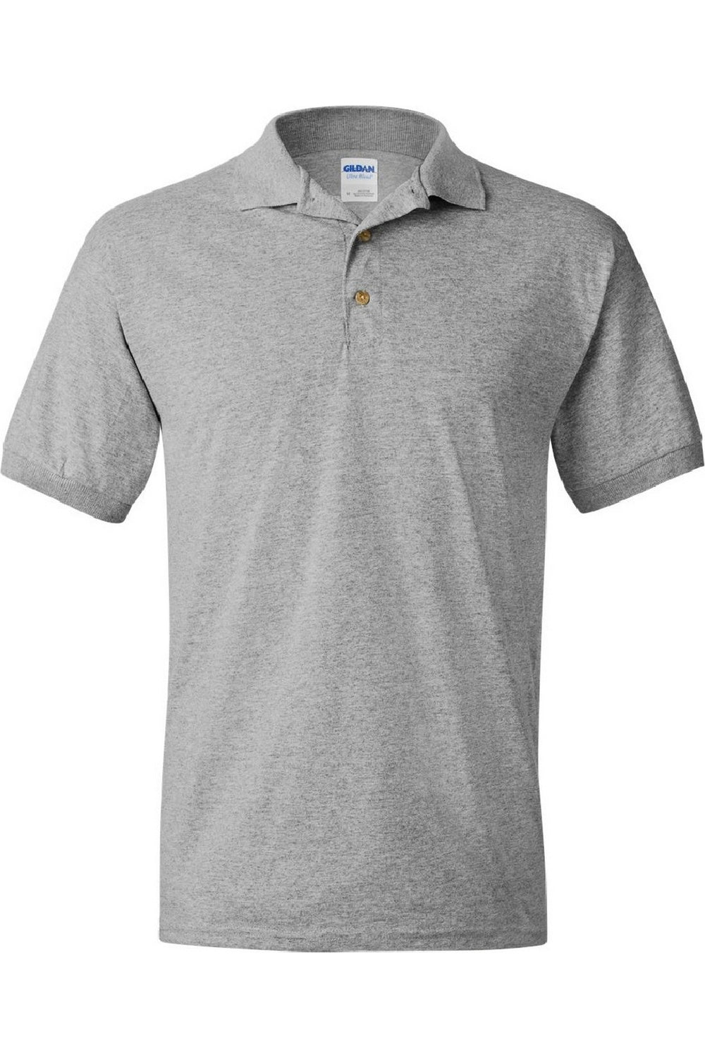 

Рубашка поло с коротким рукавом Gildan Adult DryBlend Jersey, цвет sport gray
