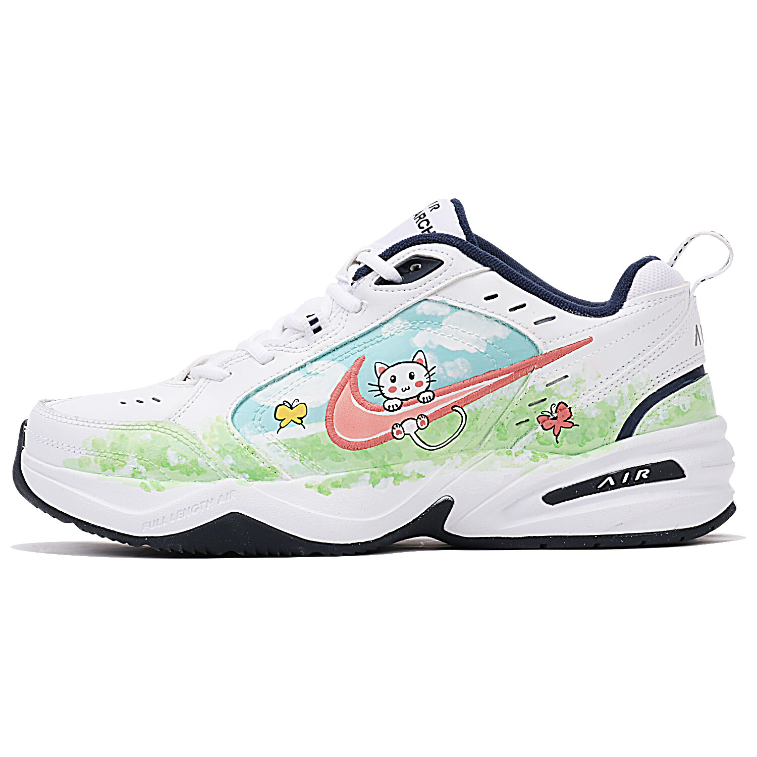 

Кроссовки Air Monarch 4 Chunky унисекс с низким верхом зеленого/белого цвета Nike