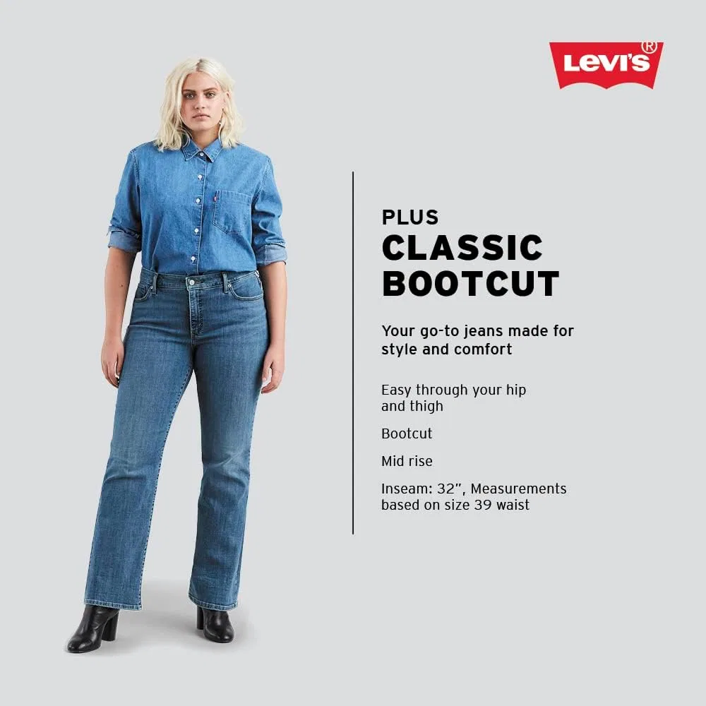 Джинсы клеш, Levi's, мягкий черный — фото 4