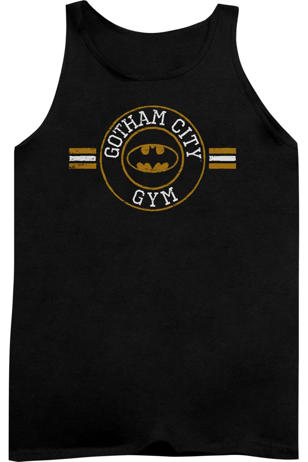 

Бэтмен Gotham City Gym Майка для взрослых Gildan, черный