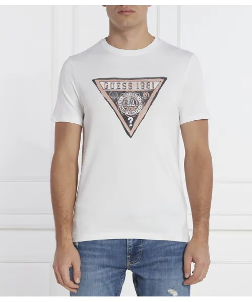 

Футболка Regular fit Guess Jeans, белый