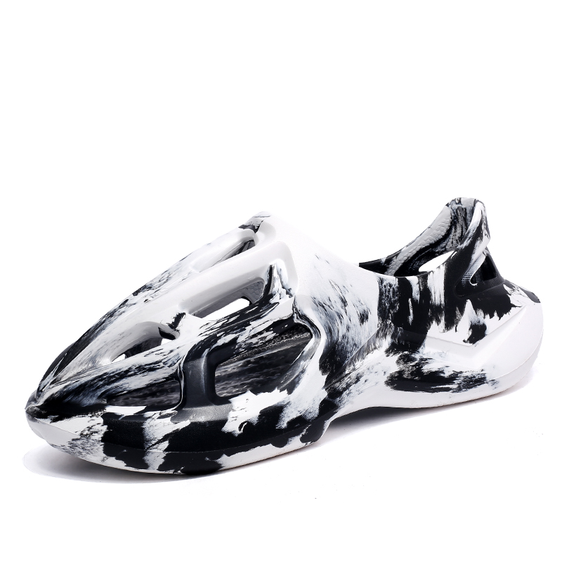 

KUPE Клоги унисекс бело-черные, цвет White Black