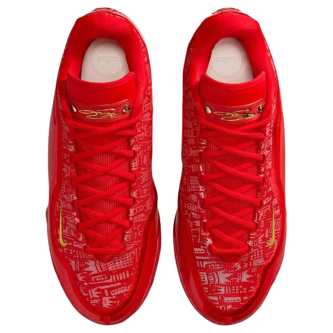 Кроссовки баскетбольные Lebron 23 Support Rebound Anti Twist Grip мужские Nike, красный — фото 4