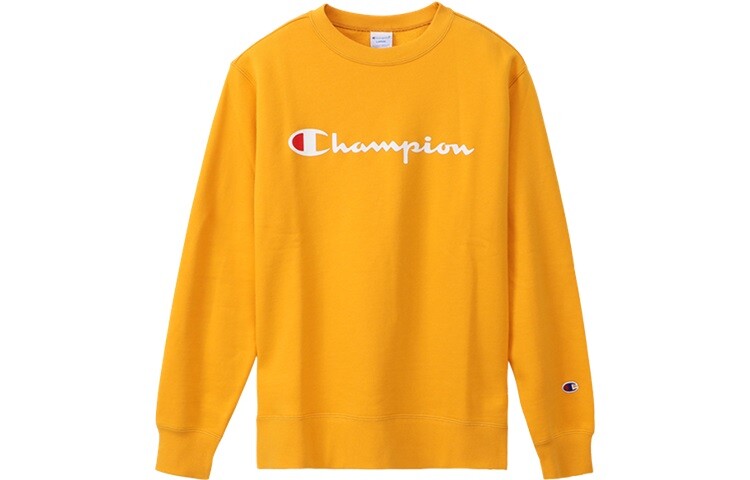 

Толстовка унисекс желтая Champion, желтый