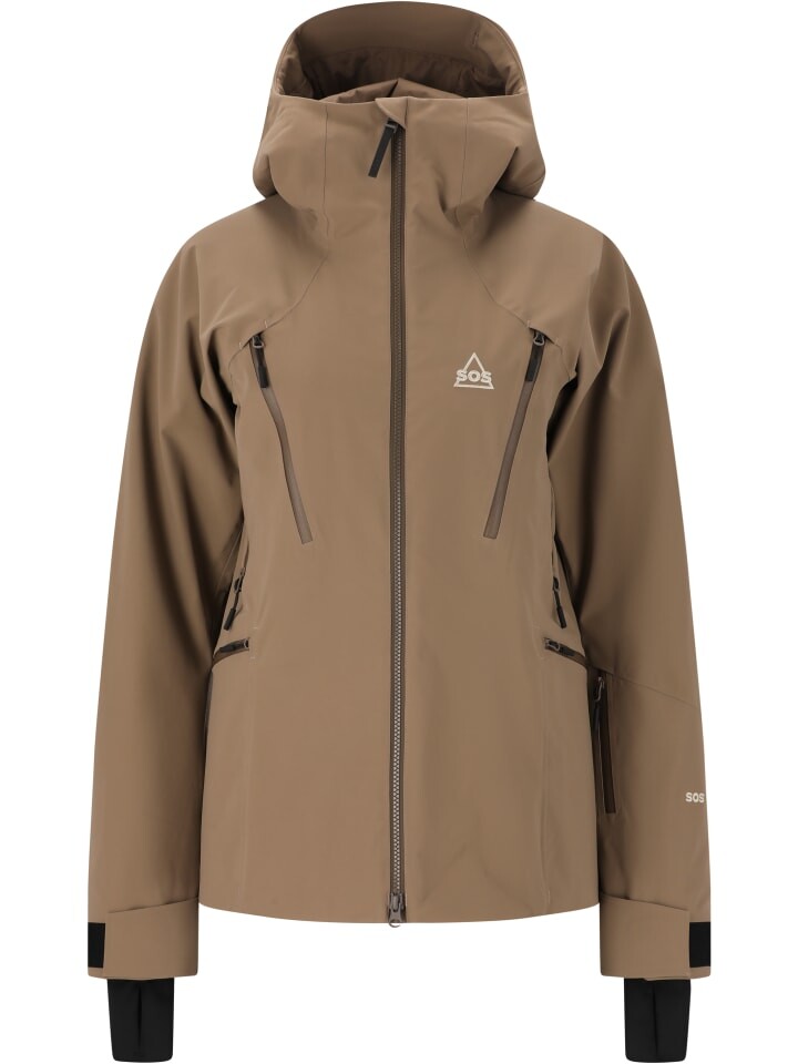

Куртка для лыж и сноуборда SOS Skijacke La Thule, цвет 1119 Shitake