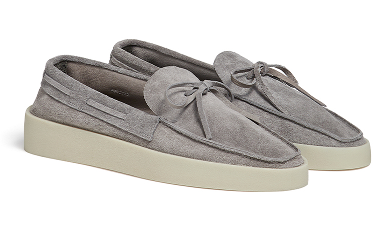 Ermenegildo Zegna Fear Of God x Zegna стильные скейтбординг кроссовки мужские Light Gray — фото 4