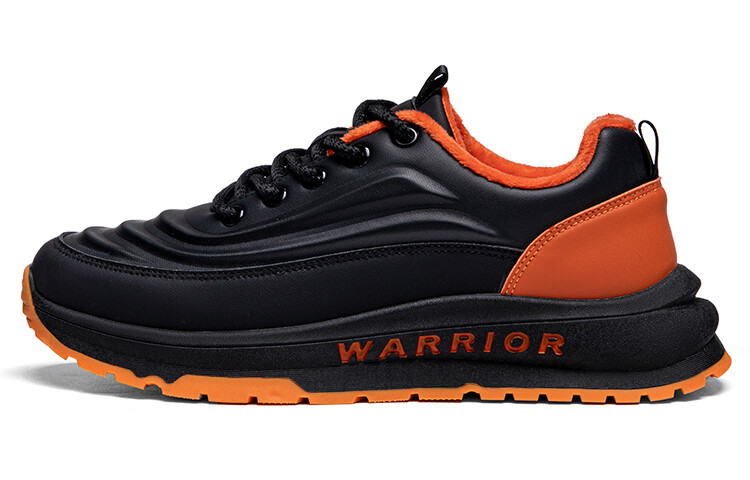 

Мужские кроссовки Lifestyle с низким верхом черного/оранжевого цвета Warrior, Черный, Мужские кроссовки Lifestyle с низким верхом черного/оранжевого цвета Warrior