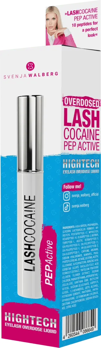 

Сыворотка для ресниц Lashcocaine PEP Active 3,5 мл Svenja Walberg