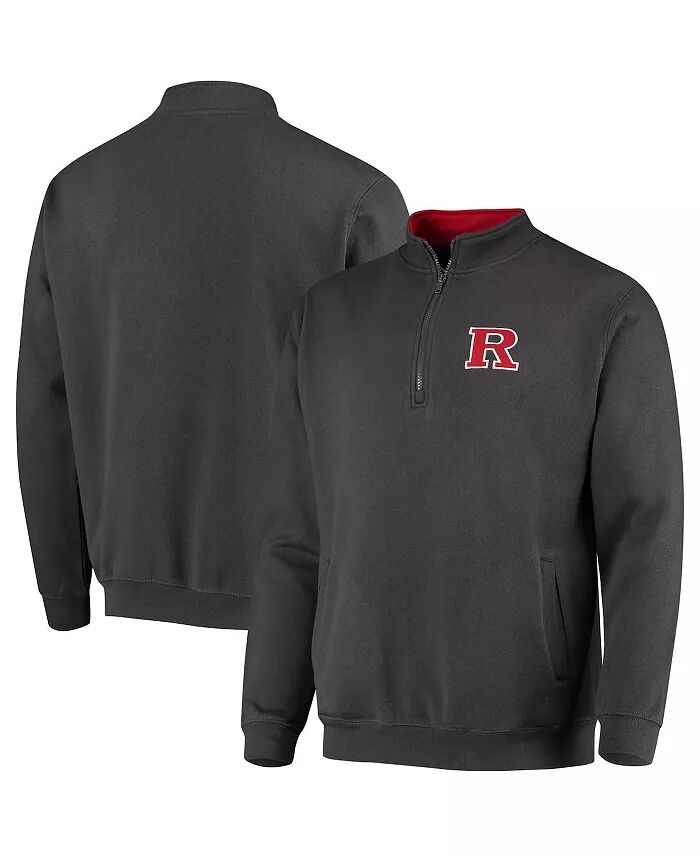 

Мужская куртка с логотипом Rutgers Scarlet Knights Tortugas цвета уголь на молнии Colosseum