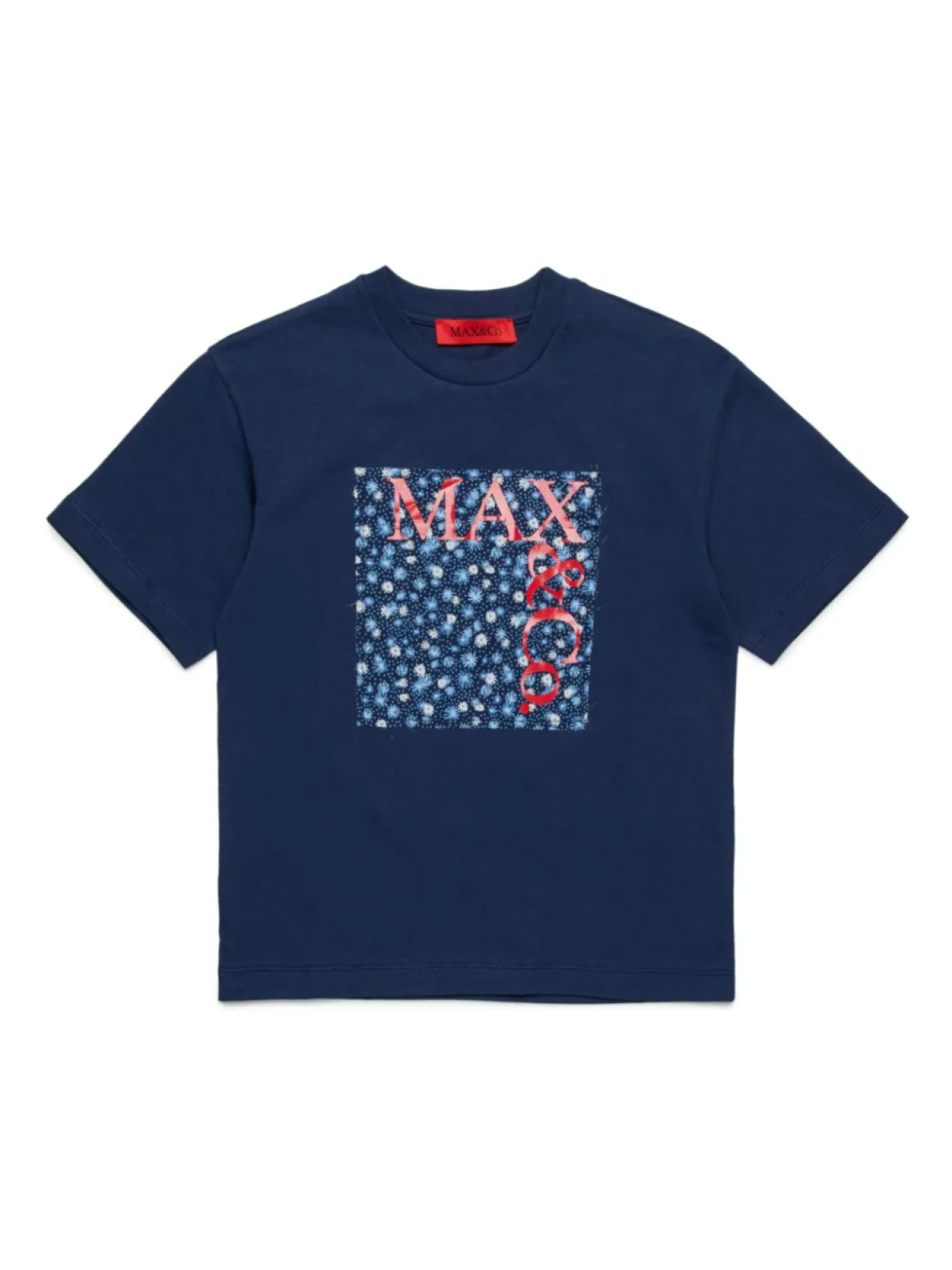 

MAX&Co. Kids футболка с логотипом, синий