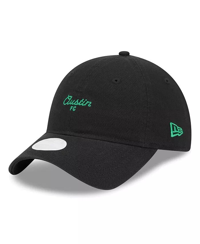 

Женская черная регулируемая кепка Austin FC Throwback 9TWENTY New Era