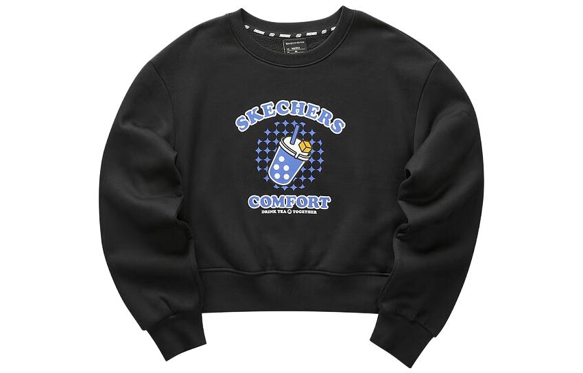 

Skechers Яркий свитшот Women's Carbon Black