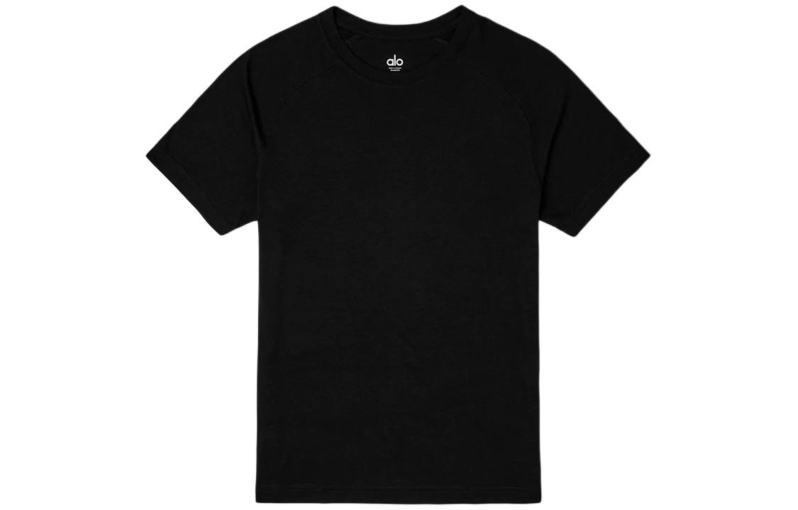 

Футболка с рукавом реглан мужская Alo Yoga, черный