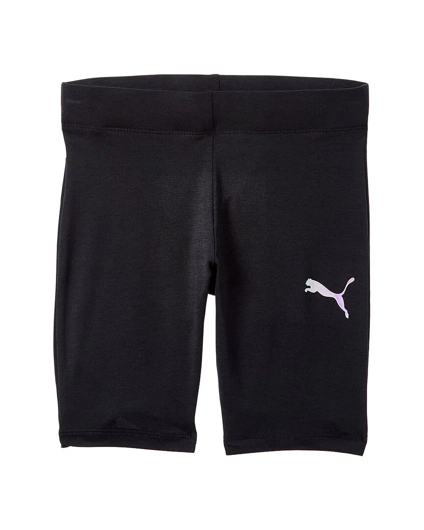 PUMA Foundations Space-Dyed Biker Short, черный