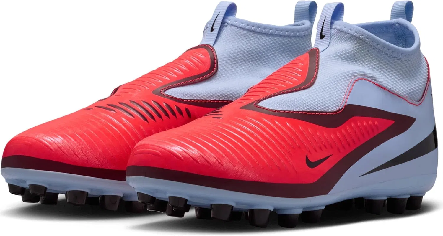 Детские футбольные бутсы Nike Unisex Kids Jr. Phantom 6 High Academy для искусственного газона, Multicoloured — фото 2