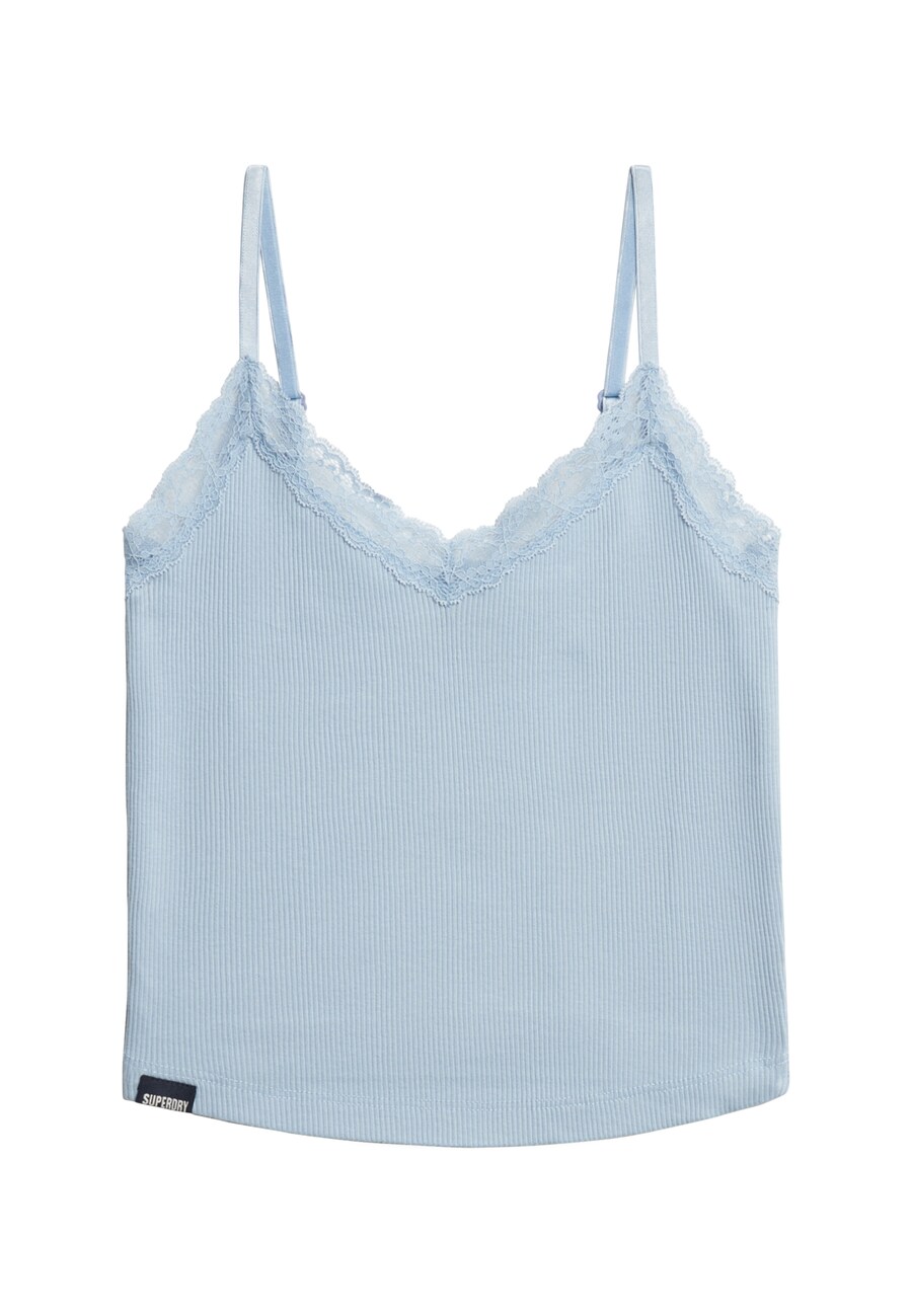 

Топ Superdry Essential, светло-синий