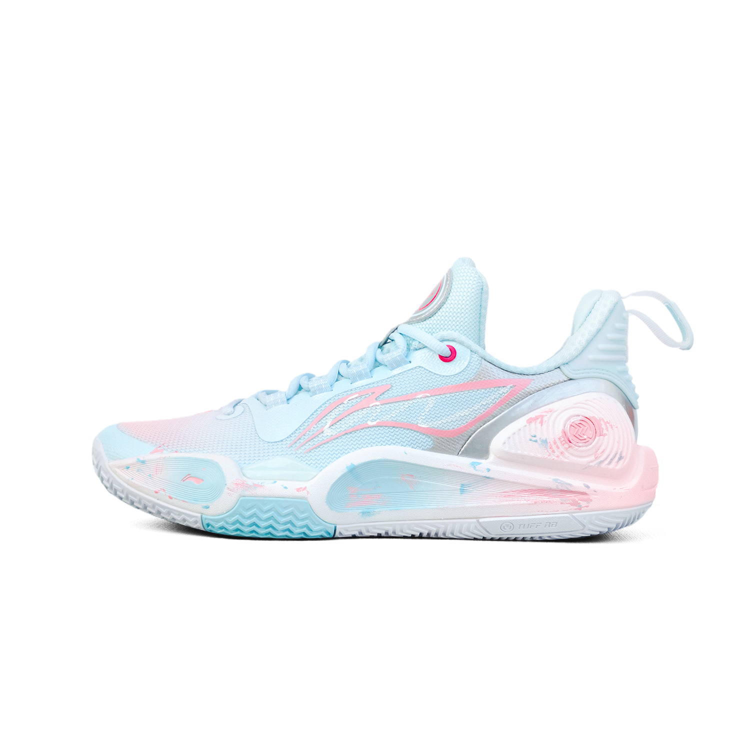 

Speed 9 амортизация устойчивость к истиранию отскок низкие баскетбольные кроссовки для мужчин небесно- LINING, синий